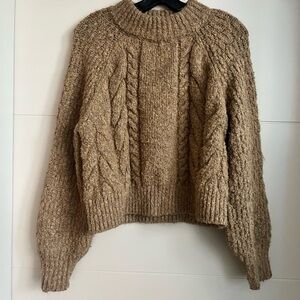 Universal Thread Tan Textured Sweater
